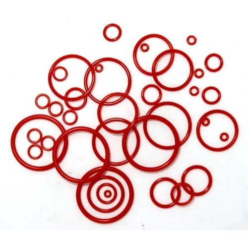 Silicone O-Ring Repair Kit with 30 Sizes & 386 Pcs